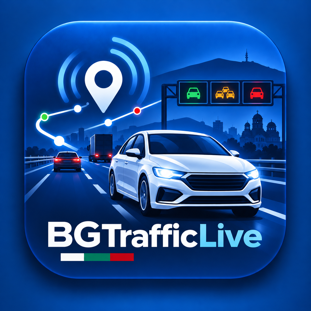 BGTrafficLive — Икона на приложението